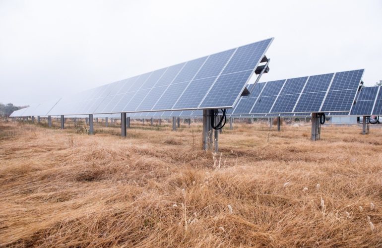 1,376 kW Community Solar Garden in St. Cloud, Minnesota. New Energy Equity