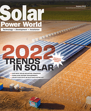 January 2022 Issue: 2022 Trends In Solar