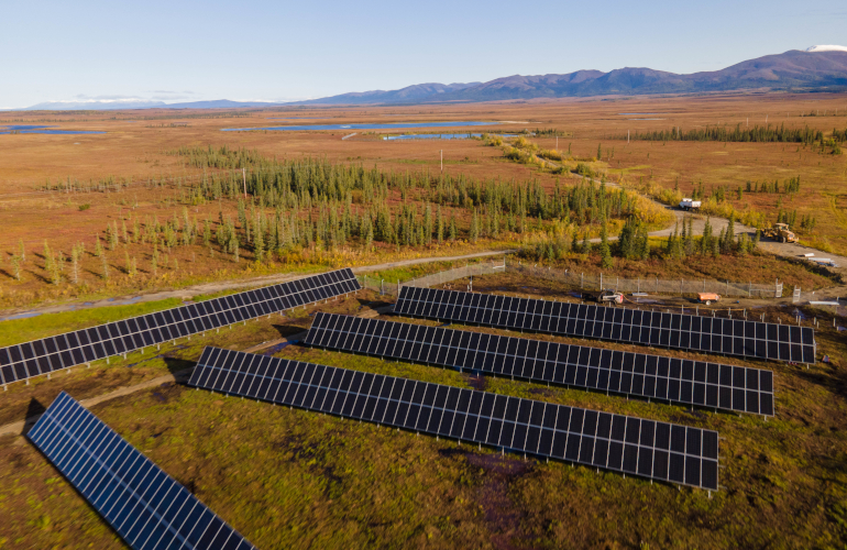 Blue Planet Energy solar + storage microgrid helps remote Alaskan community limit diesel fuel usage