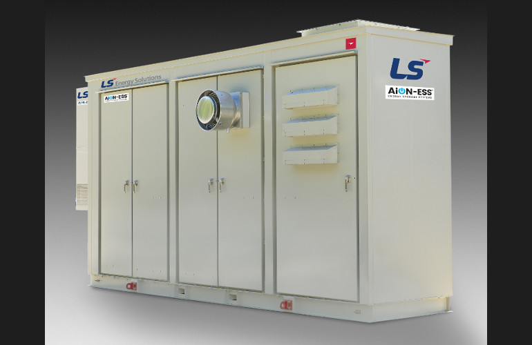 First AiON energy storage system from LS-ES to be deployed in New Jersey