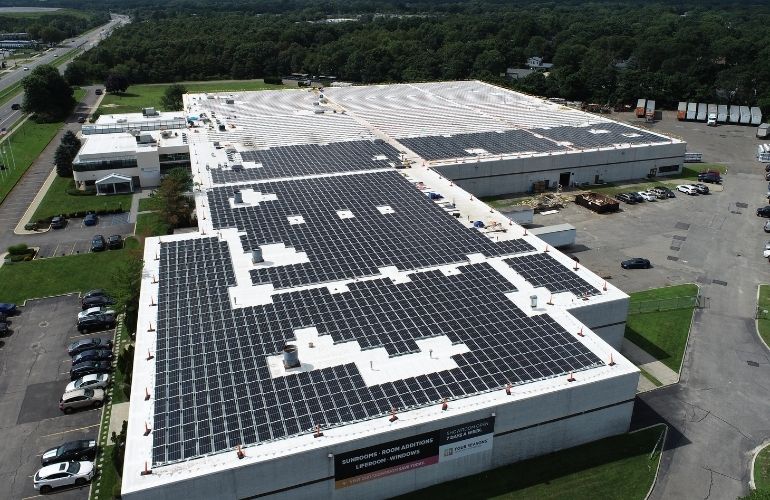 New Energy Equity completes 2-MW rooftop solar project on Long Island warehouse