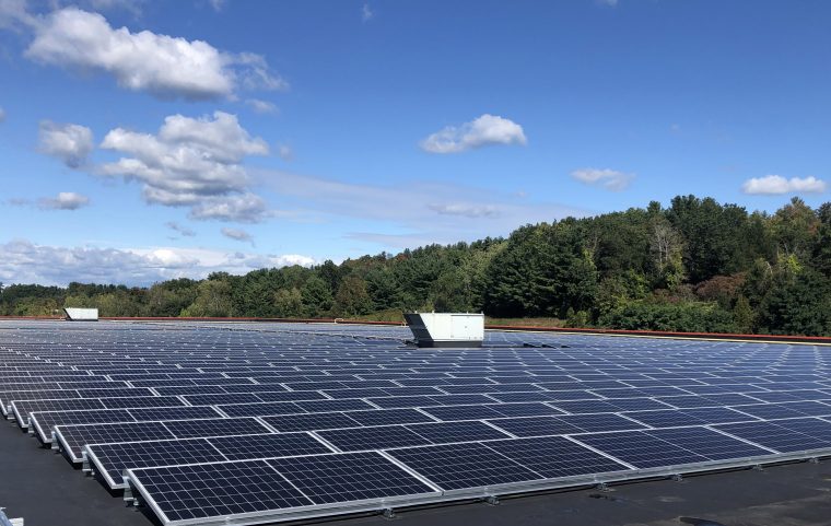 ReVision Energy adds 1-MW rooftop solar array to New Hampshire warehouse