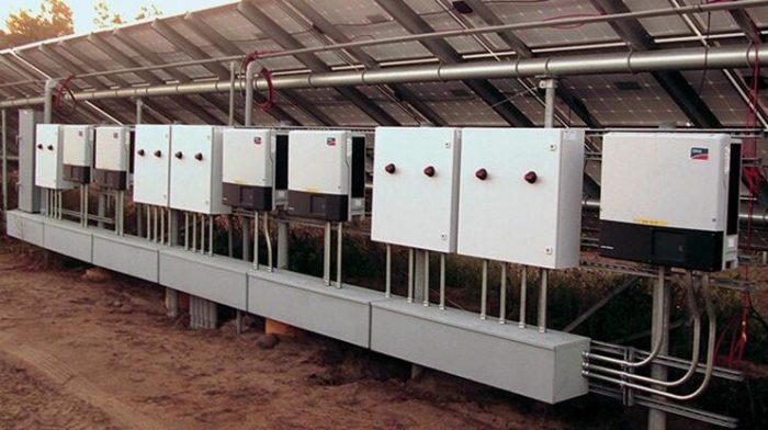 SMA inverters terrasmart project