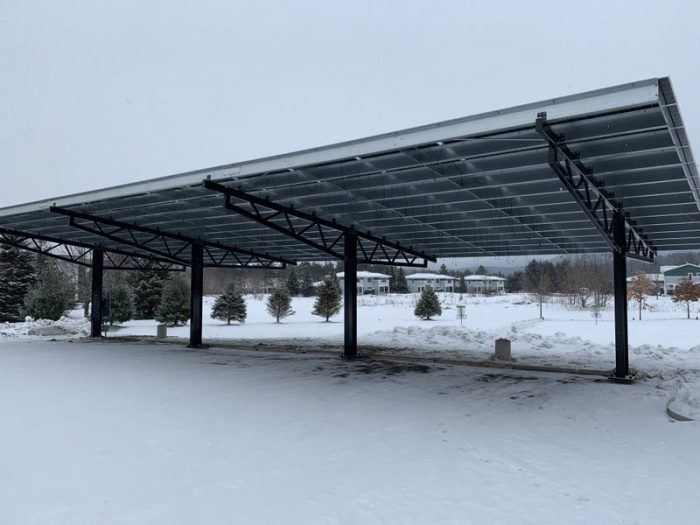 Terrasmart solar canopy