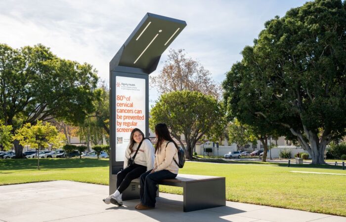 Bluebolt Outdoor solar benches