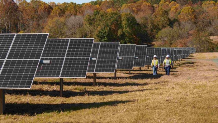 EDP Renewables solar park Mississippi for Amazon